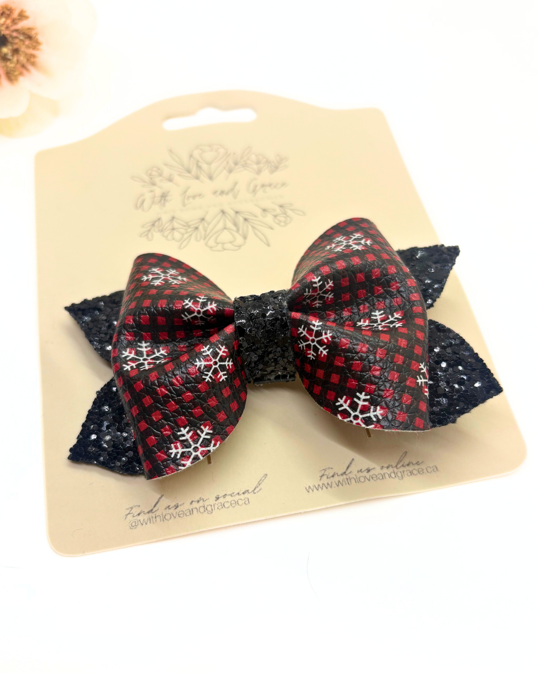 Mad for Plaid Pinch Bows