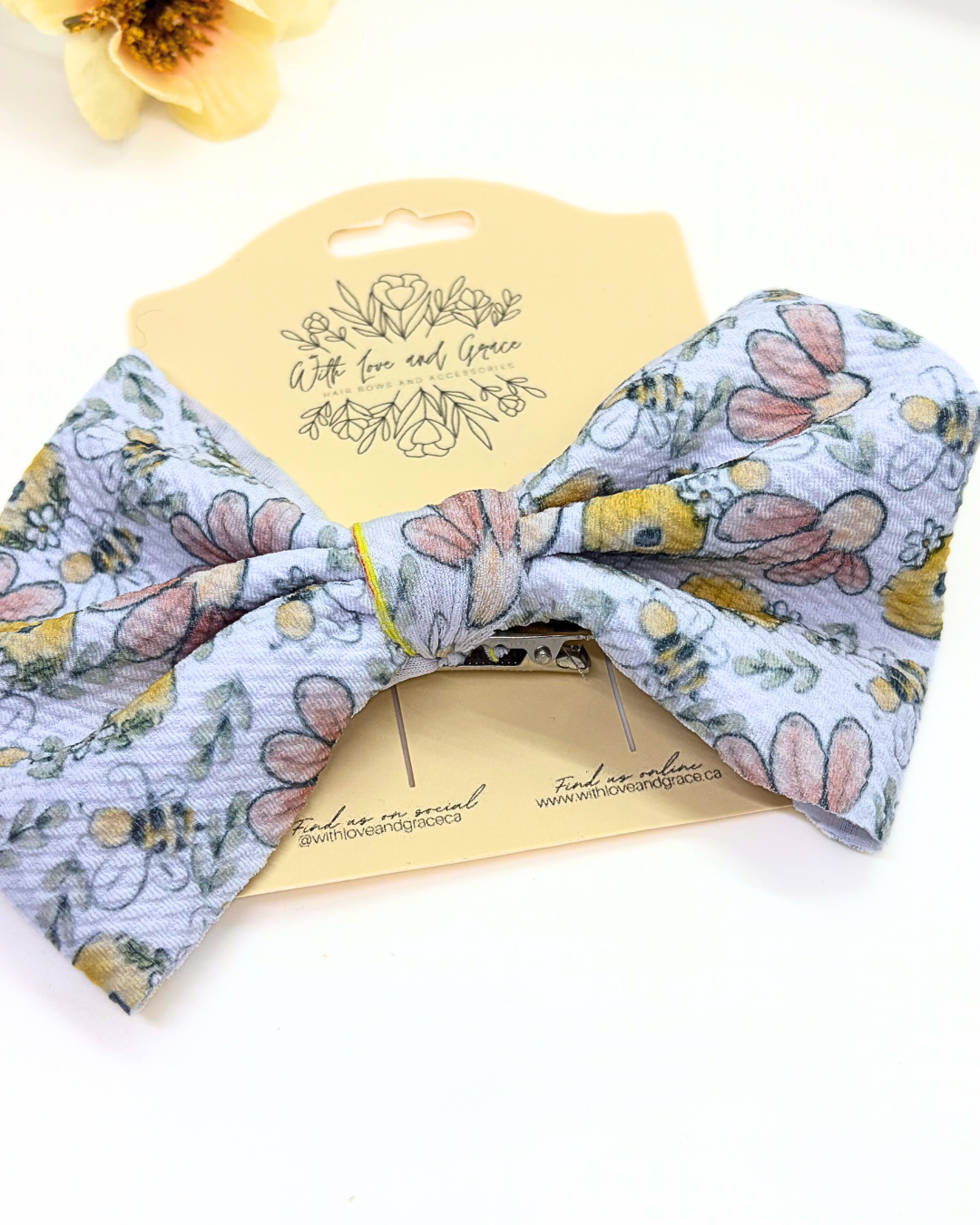 Gracie Bee Collection Fabric Hair Bows