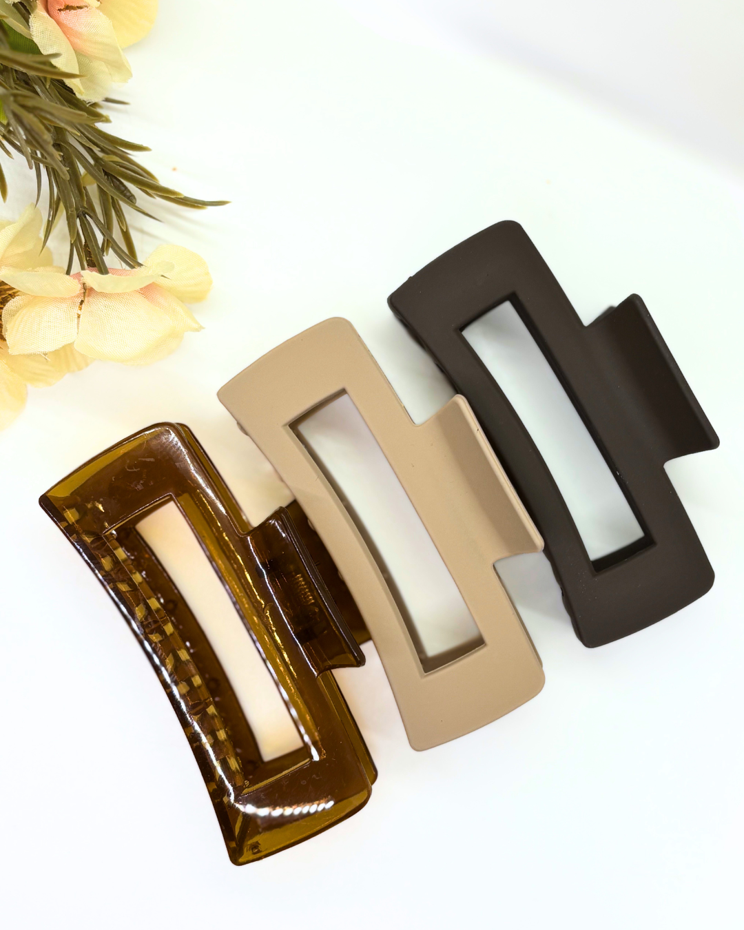 Large Rectangle Claw Clip