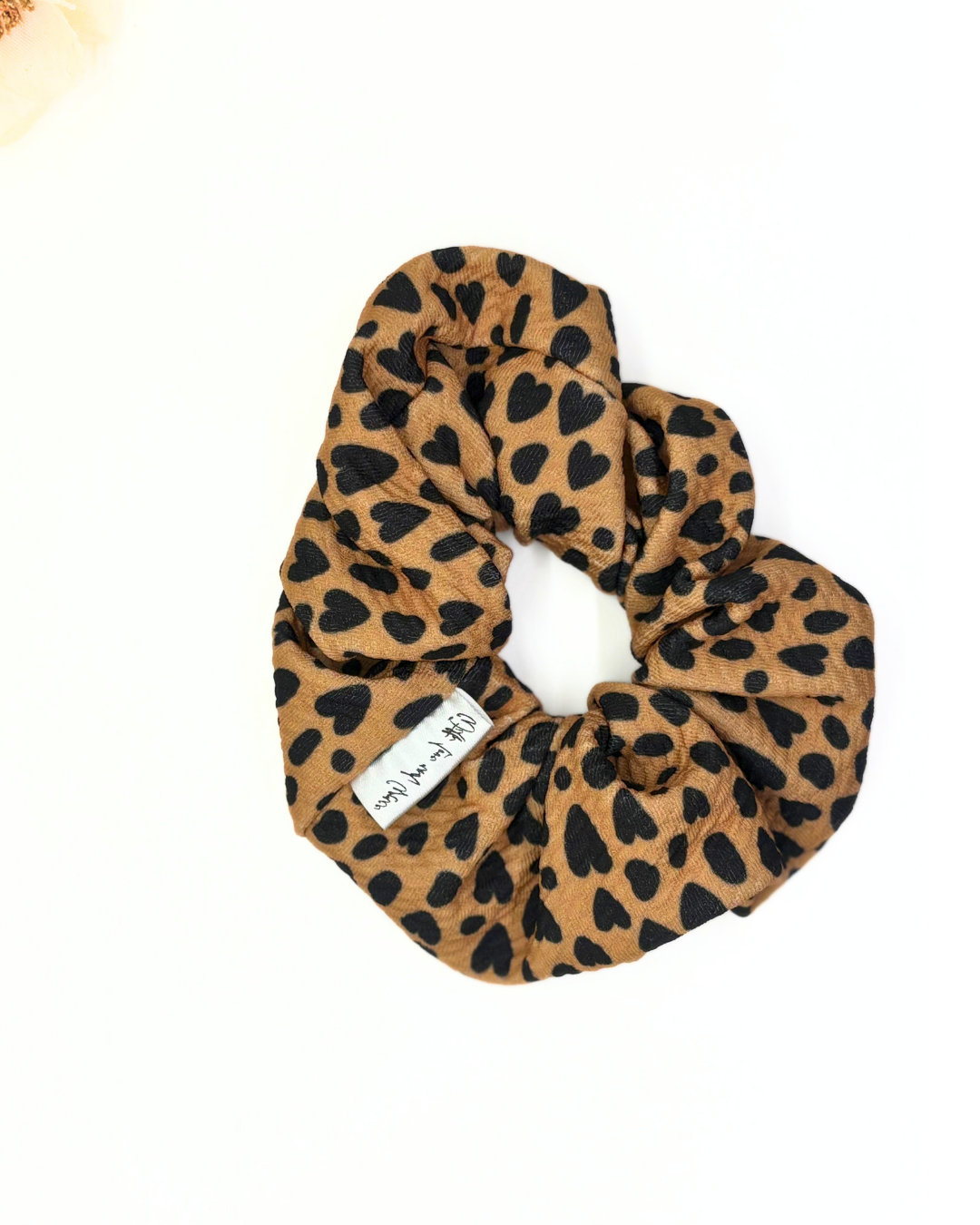 Leopard Print Scrunchies