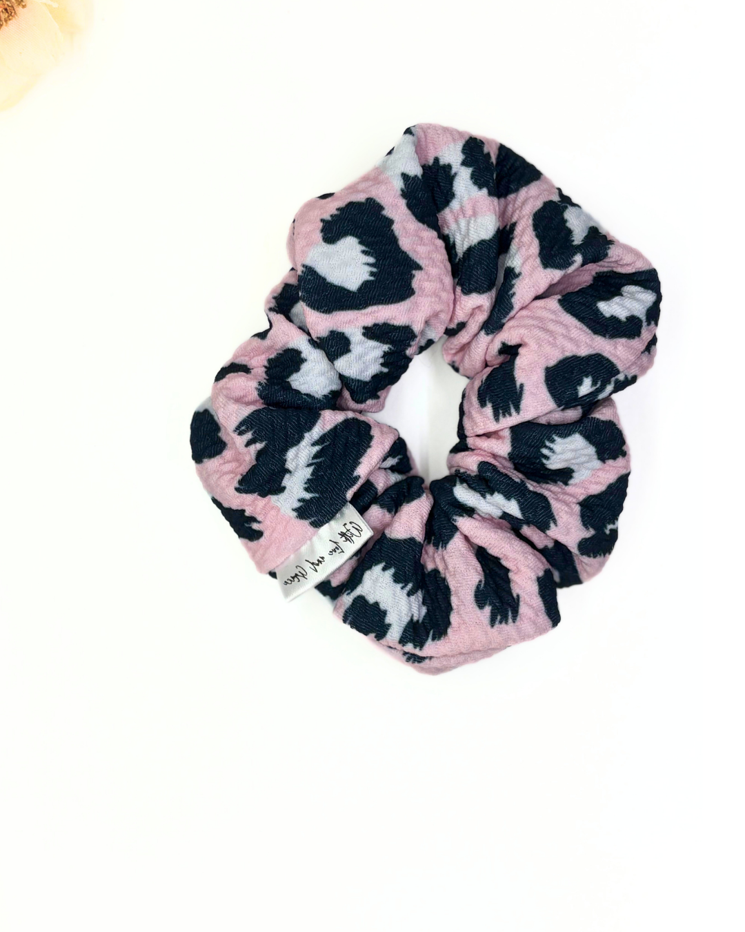 Leopard Print Scrunchies