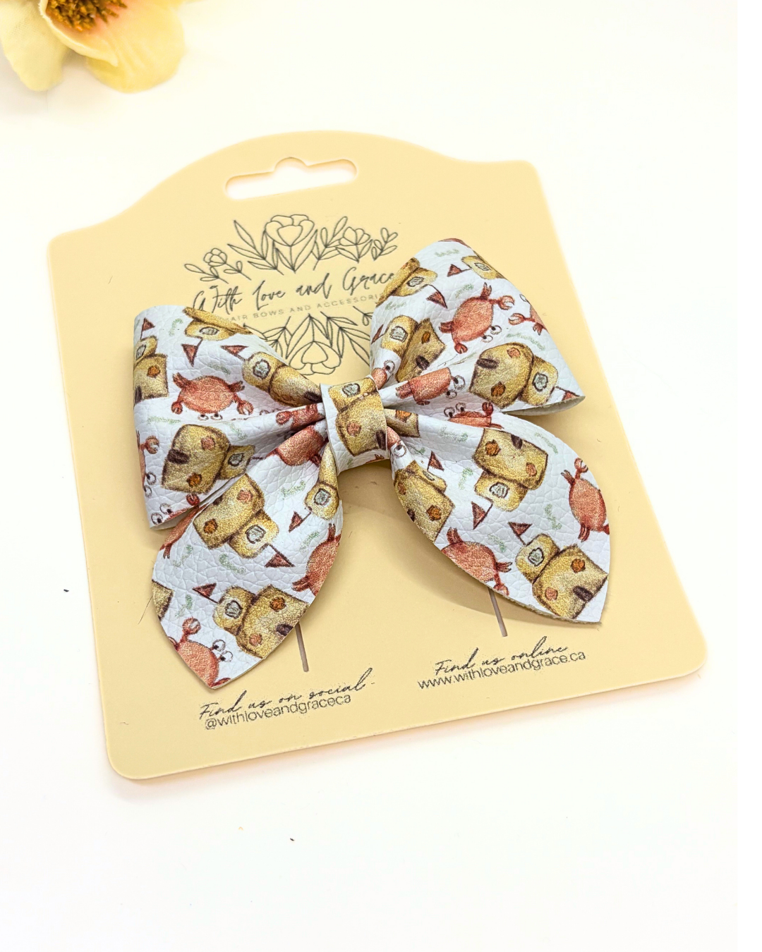 Crab Castle Sailor Bow