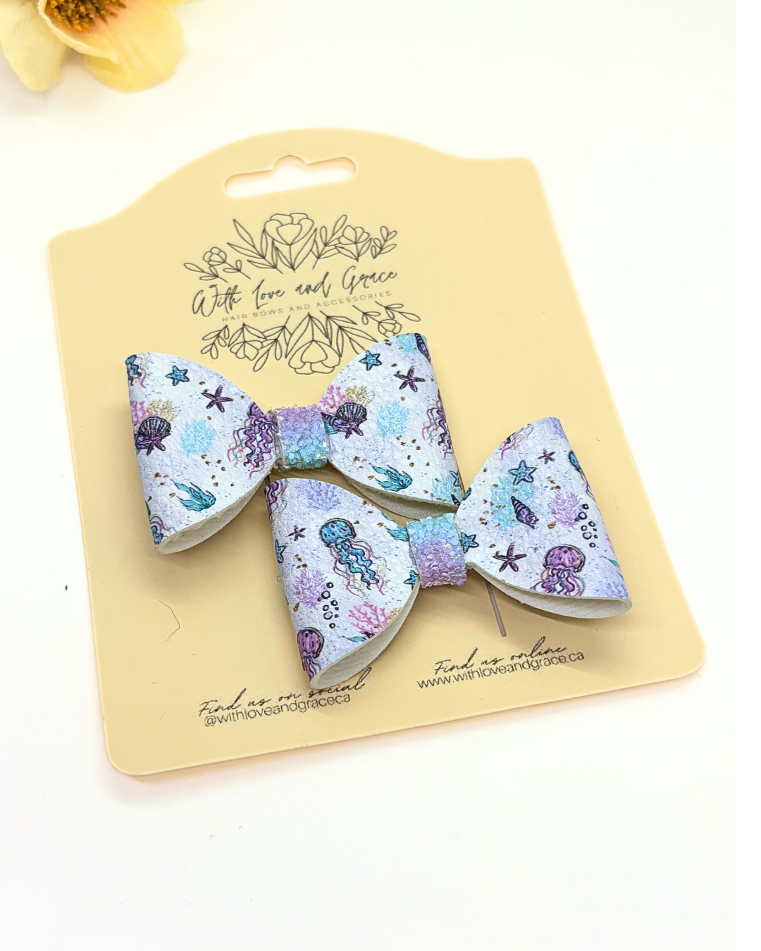 Sea Creature Classic Piggy Bows