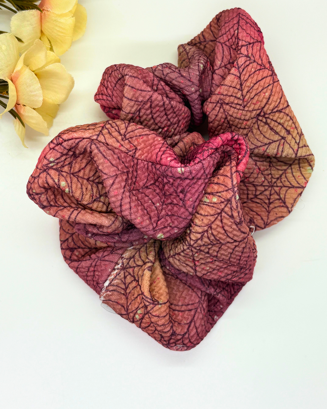 Spider web Scrunchie