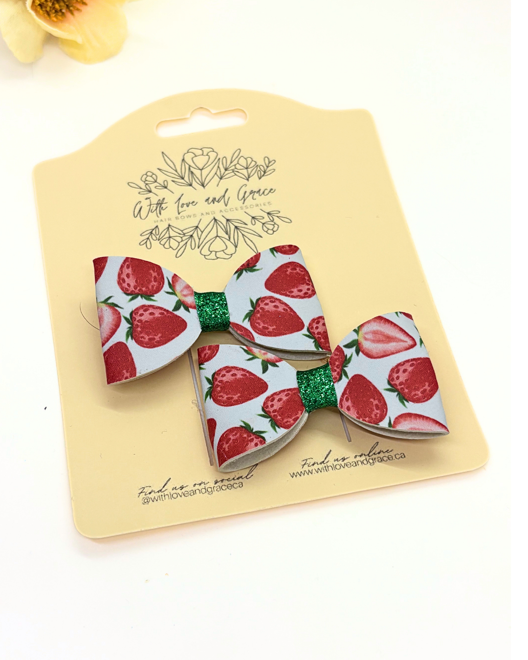 Fruit Collection Classic Piggy Bows