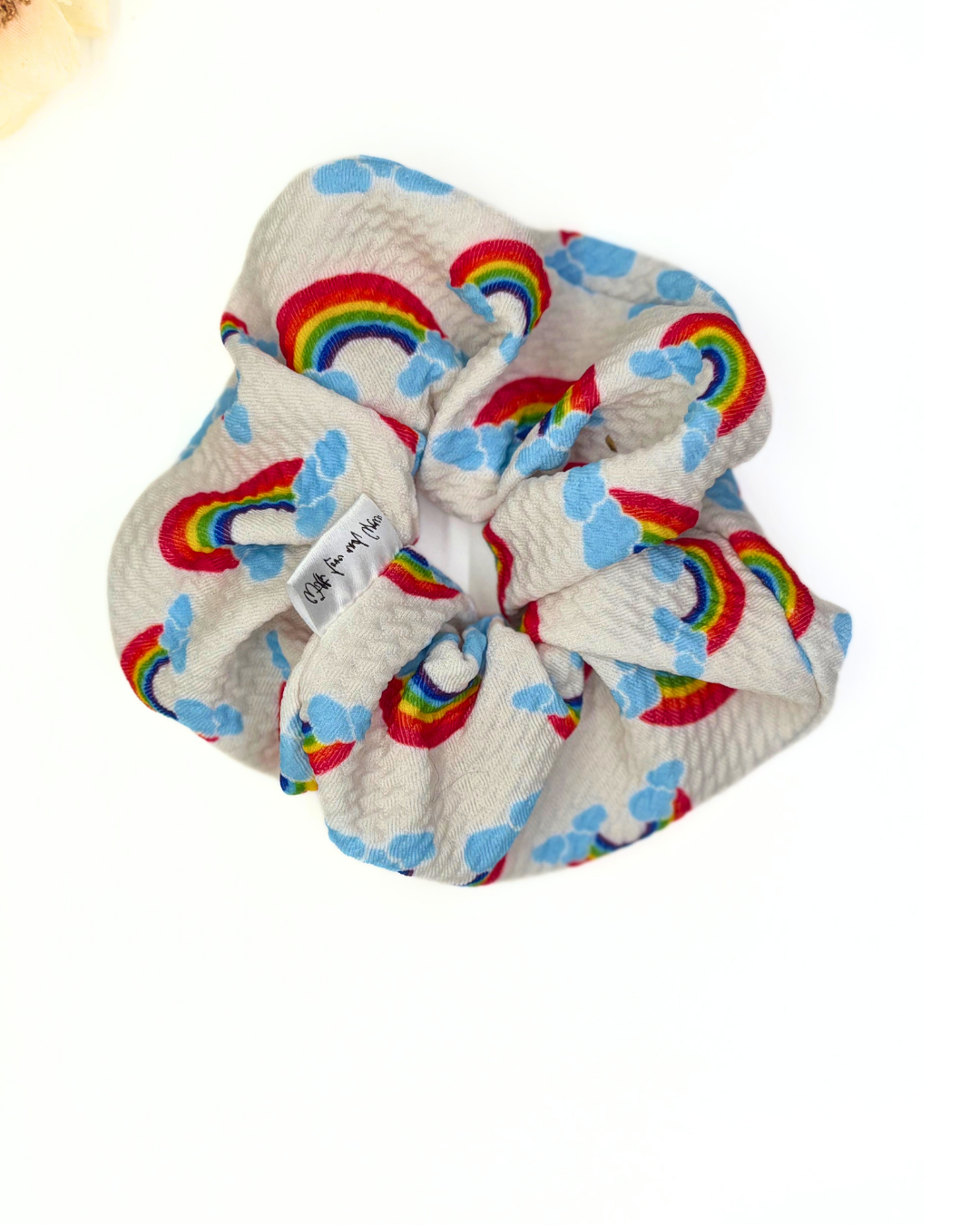 Rainbow Scrunchie