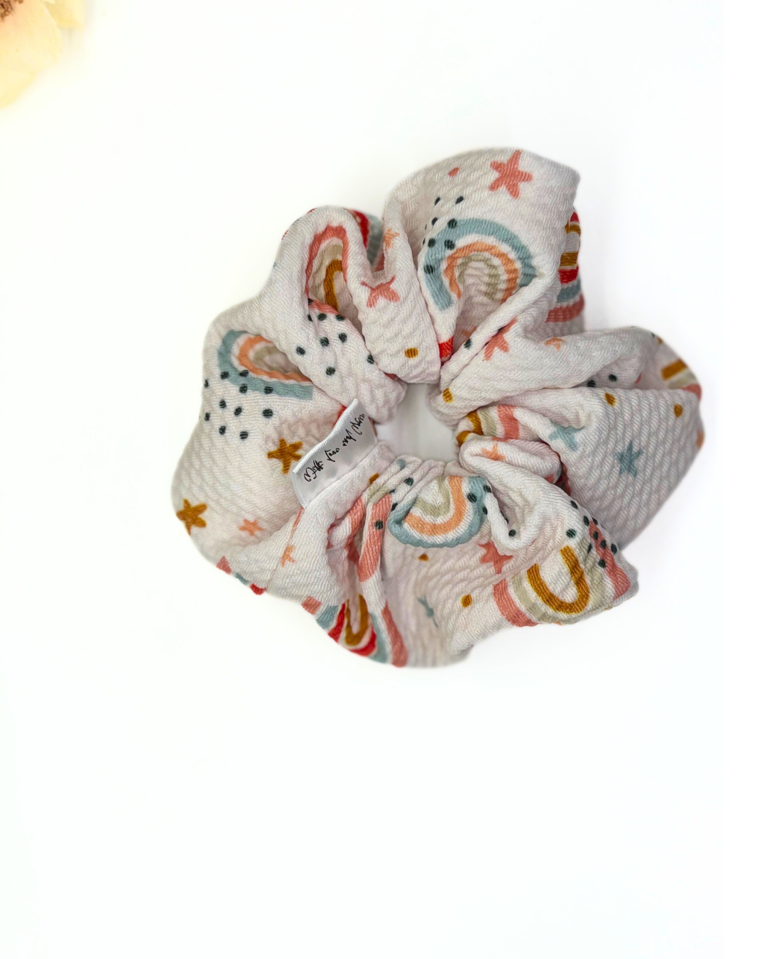 Rainbow Scrunchie