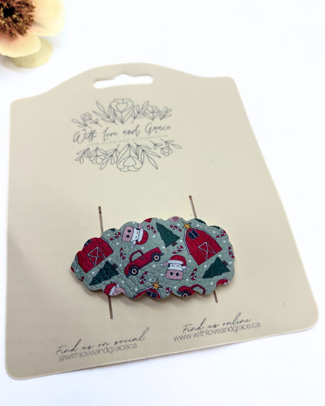 Christmas on the Farm Snap Clips