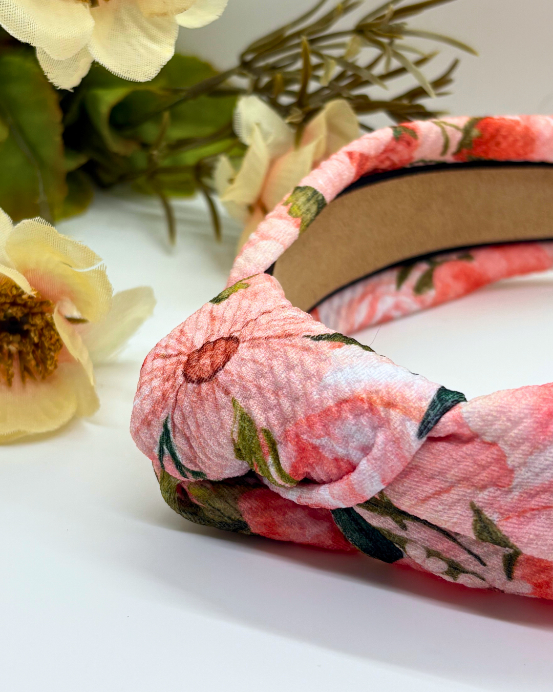 Floral Knotted Headband