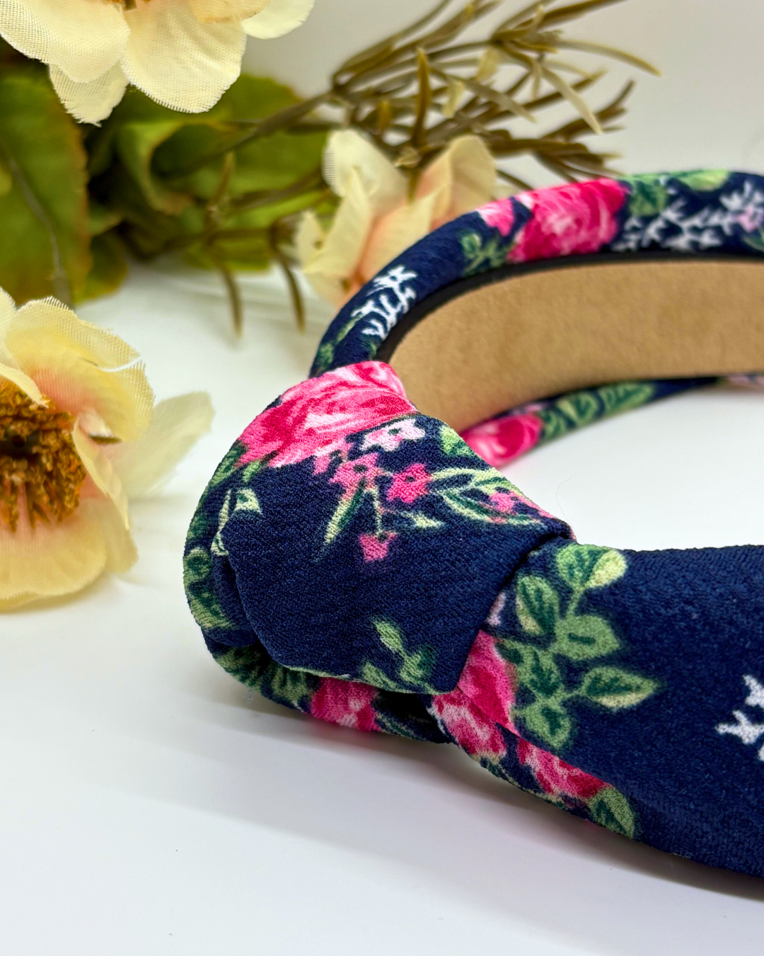 Floral Knotted Headband