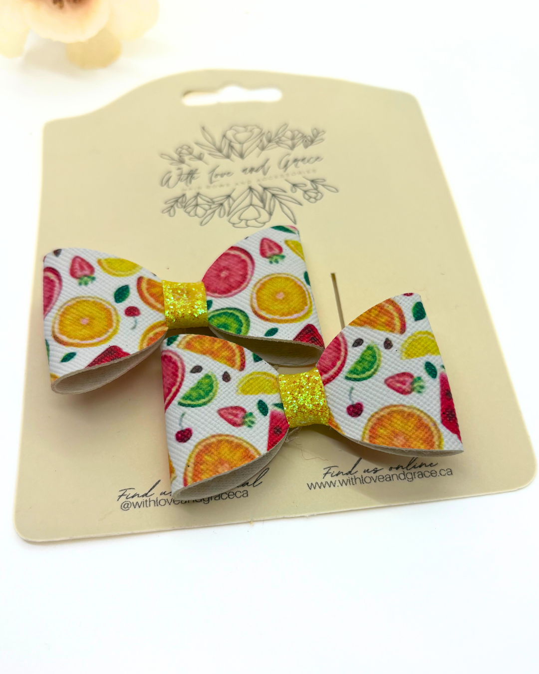 Fruit Collection Classic Piggy Bows