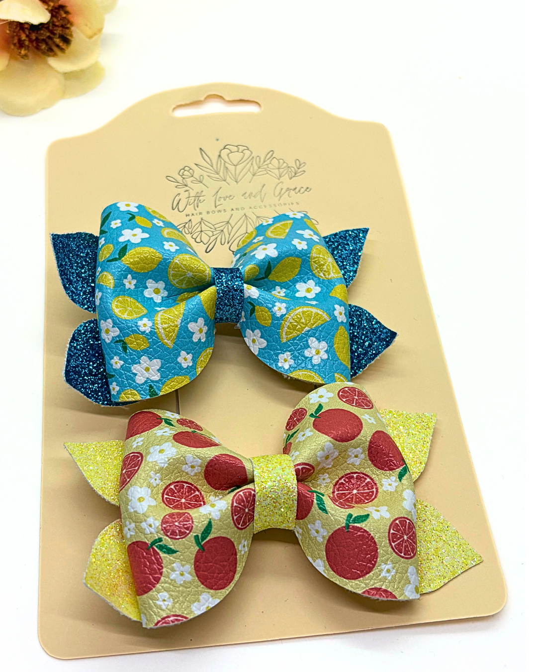 Fruit Collection Pinch Bows