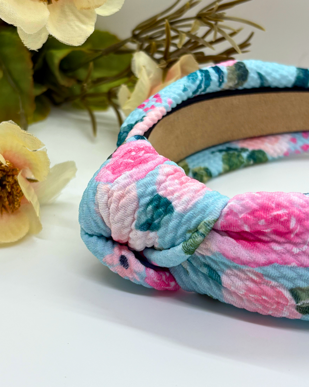Floral Knotted Headband