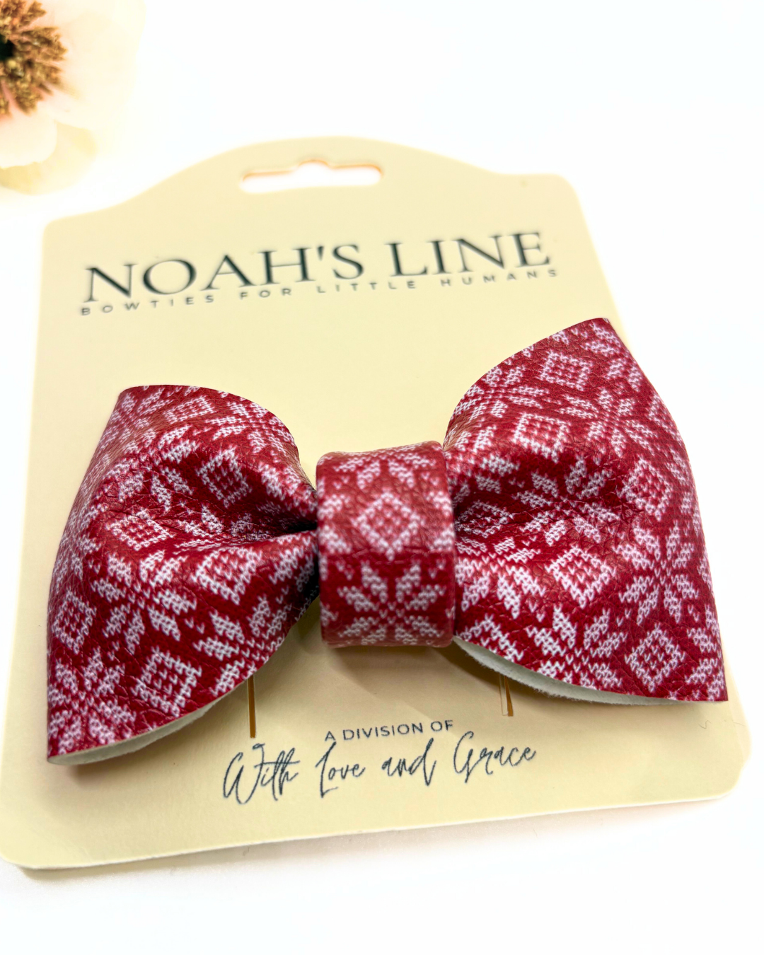 Ugly Christmas Sweater Bow Ties