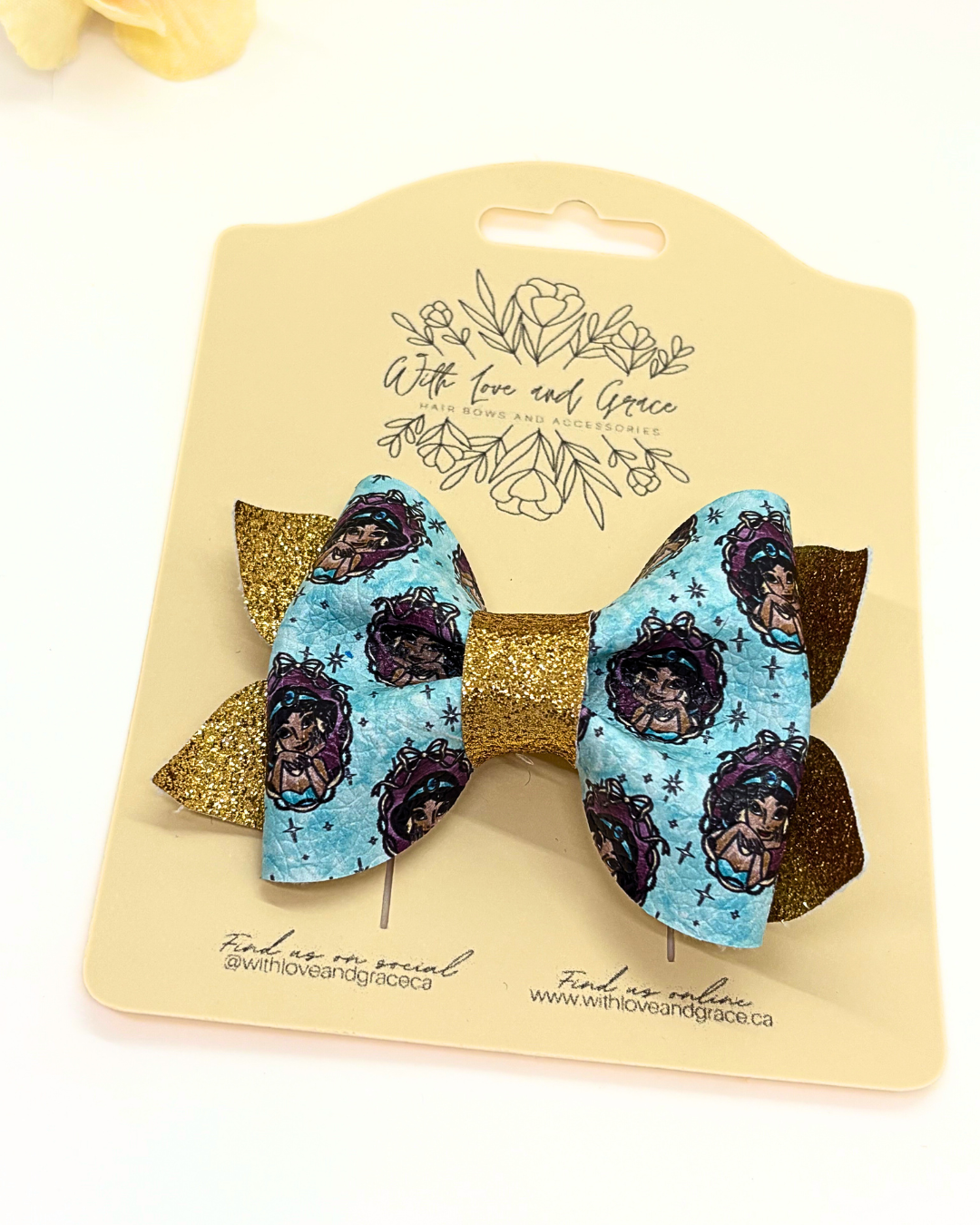 Princess Portrait Pinch Bows