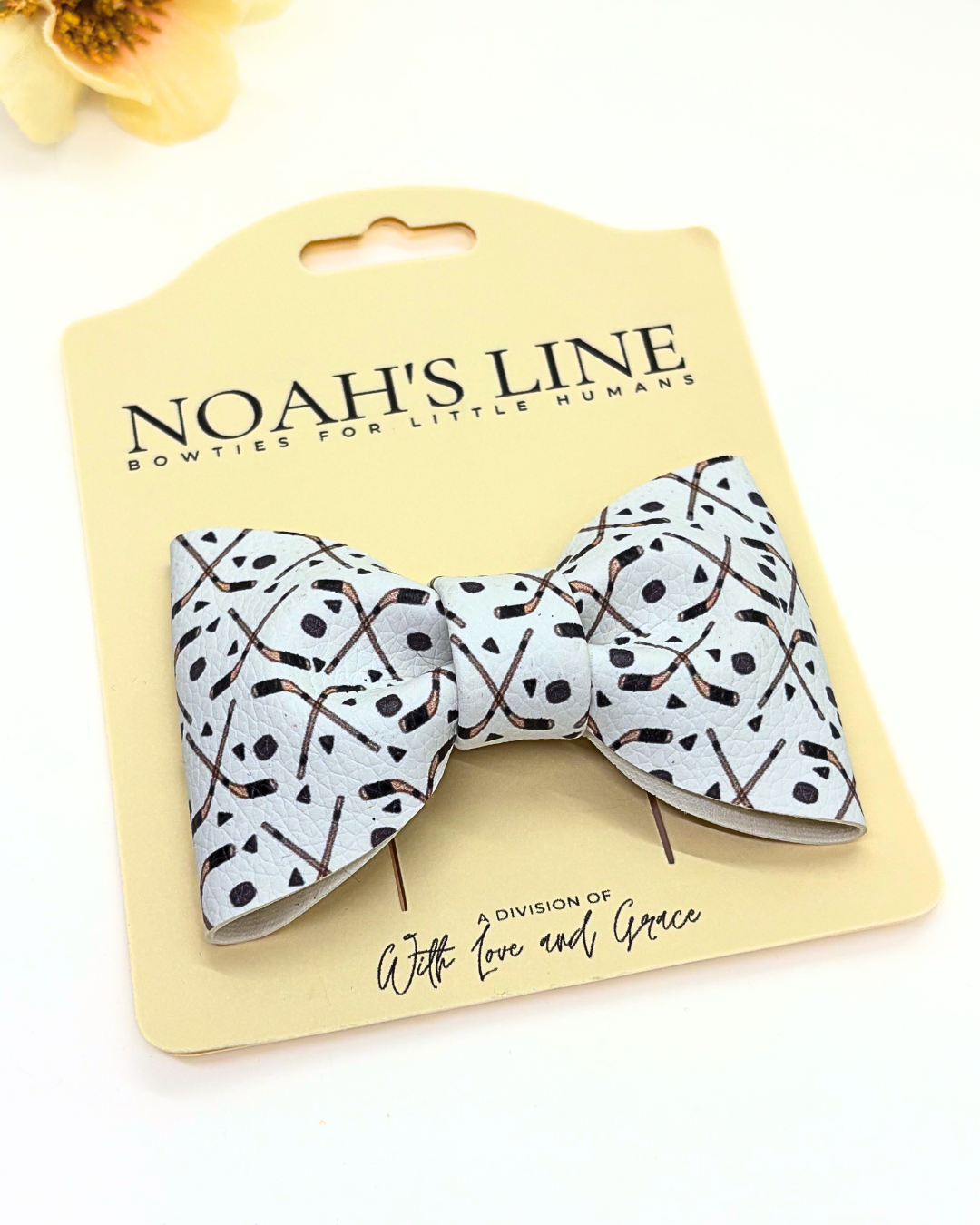 Hockey Stick Bow Tie