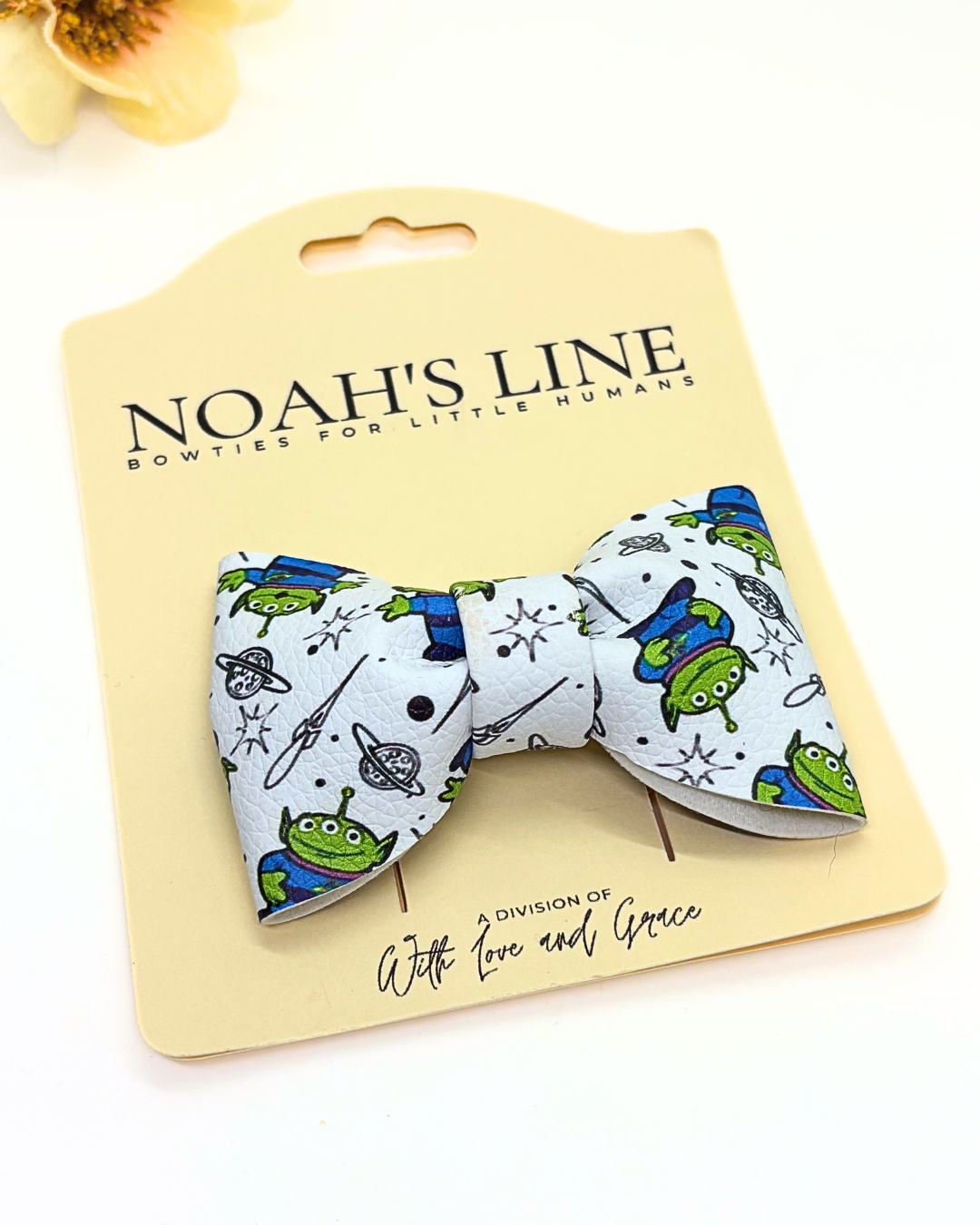 Green Alien Bow Tie