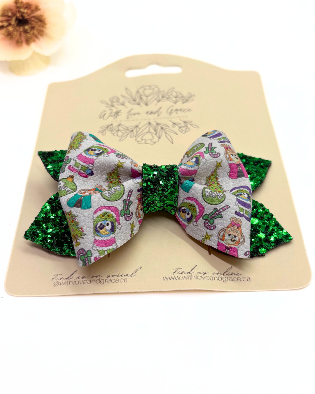 Blue Heeler Pinch Bow