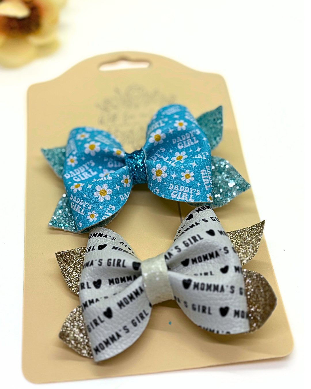Family Ties Collection Pinch Bows