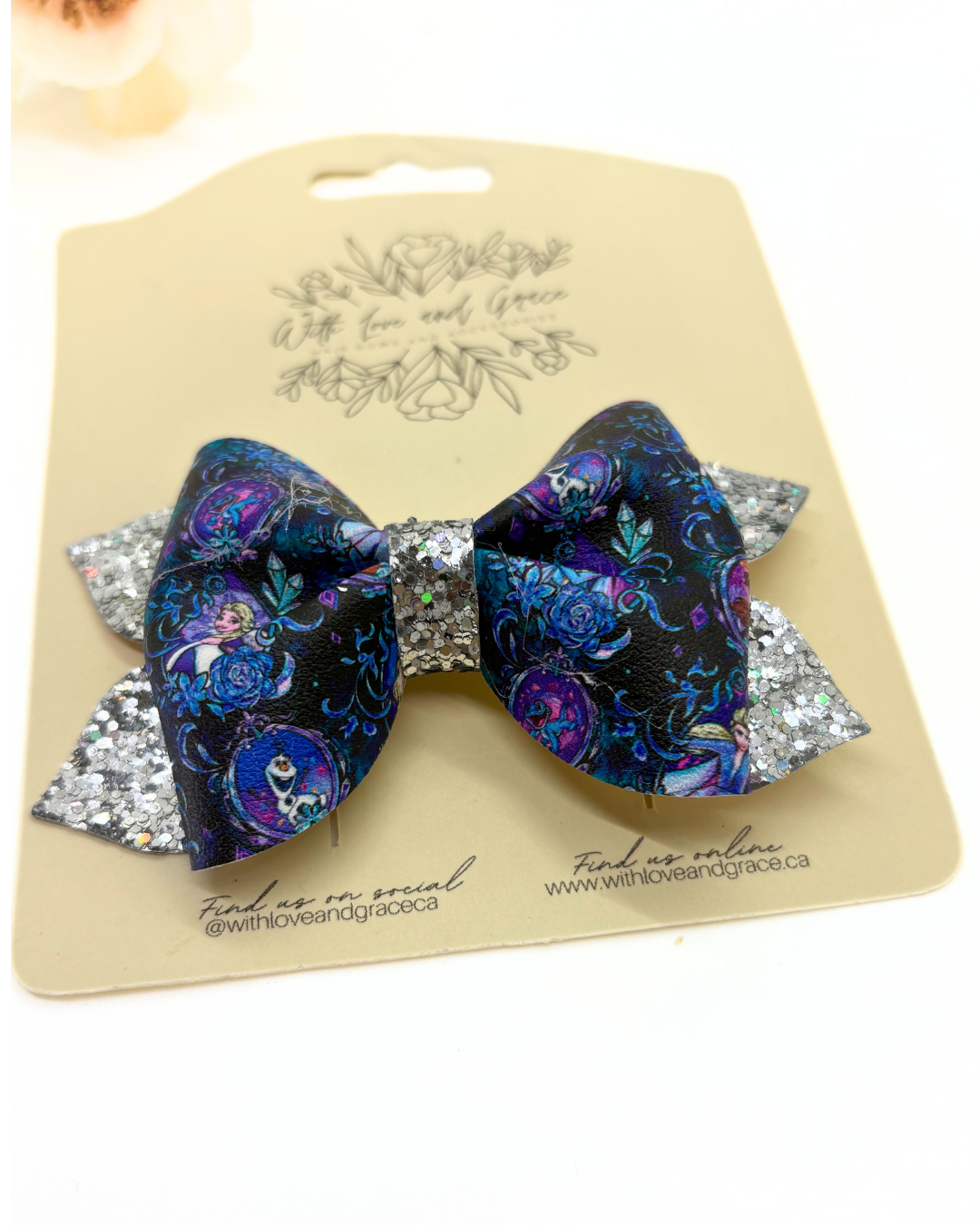 Ice Princess Pinch Bow