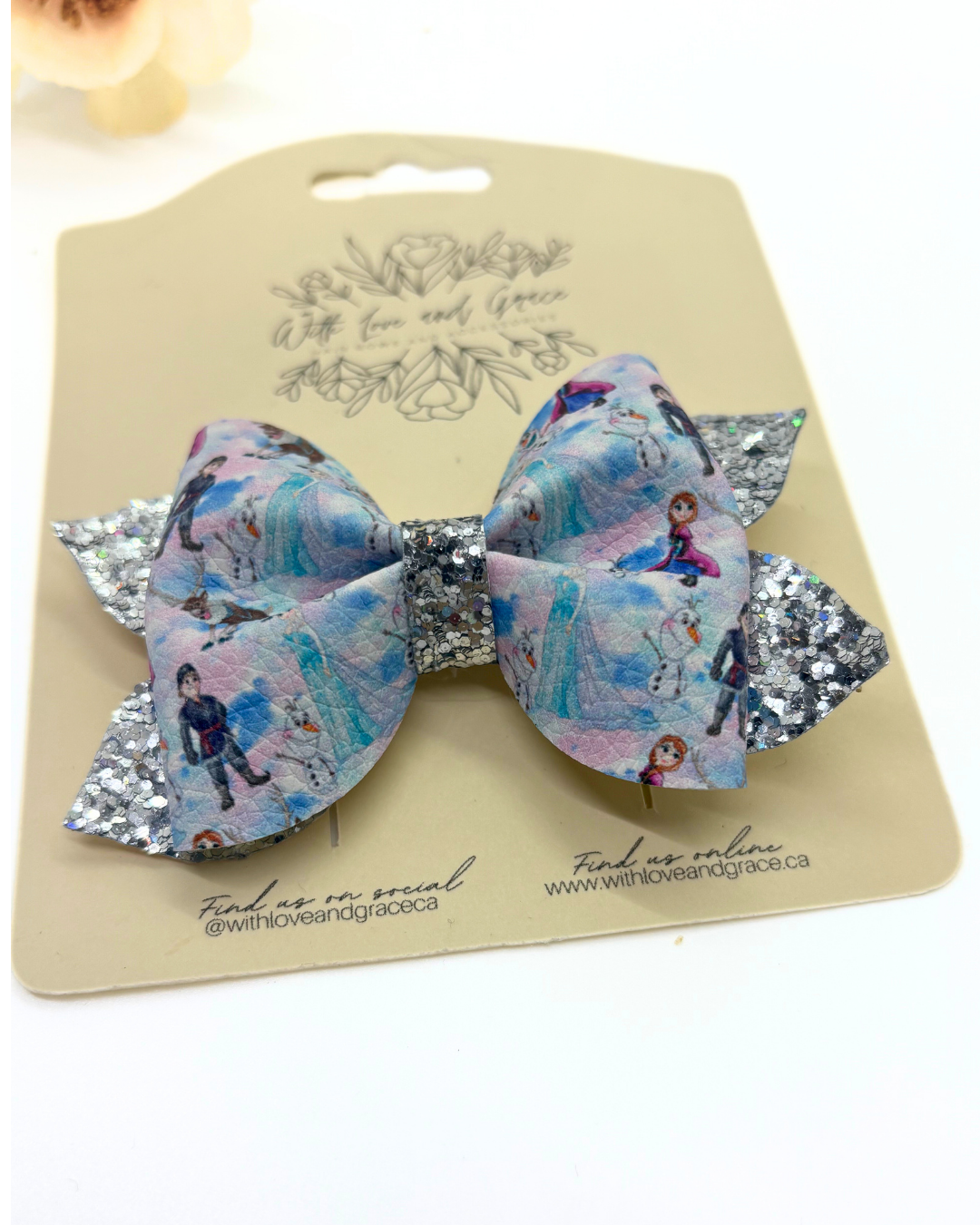 Ice Princess Pinch Bow