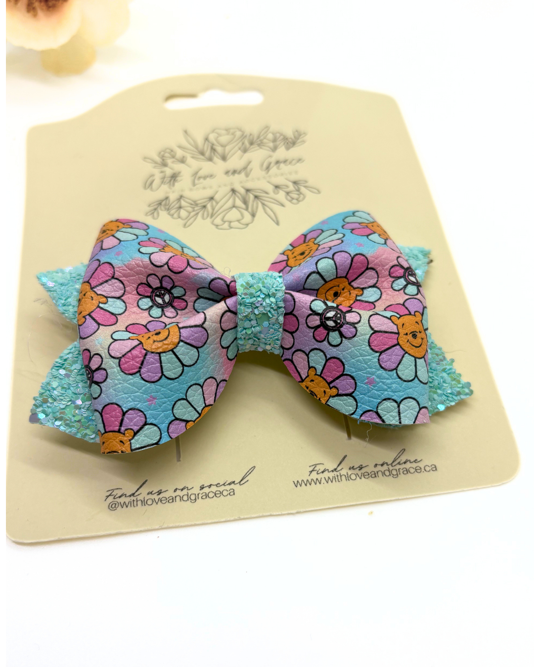 Honey Bear Pinch Bows