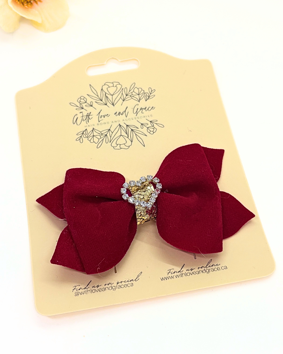 Love Day Collection Pinch Bows