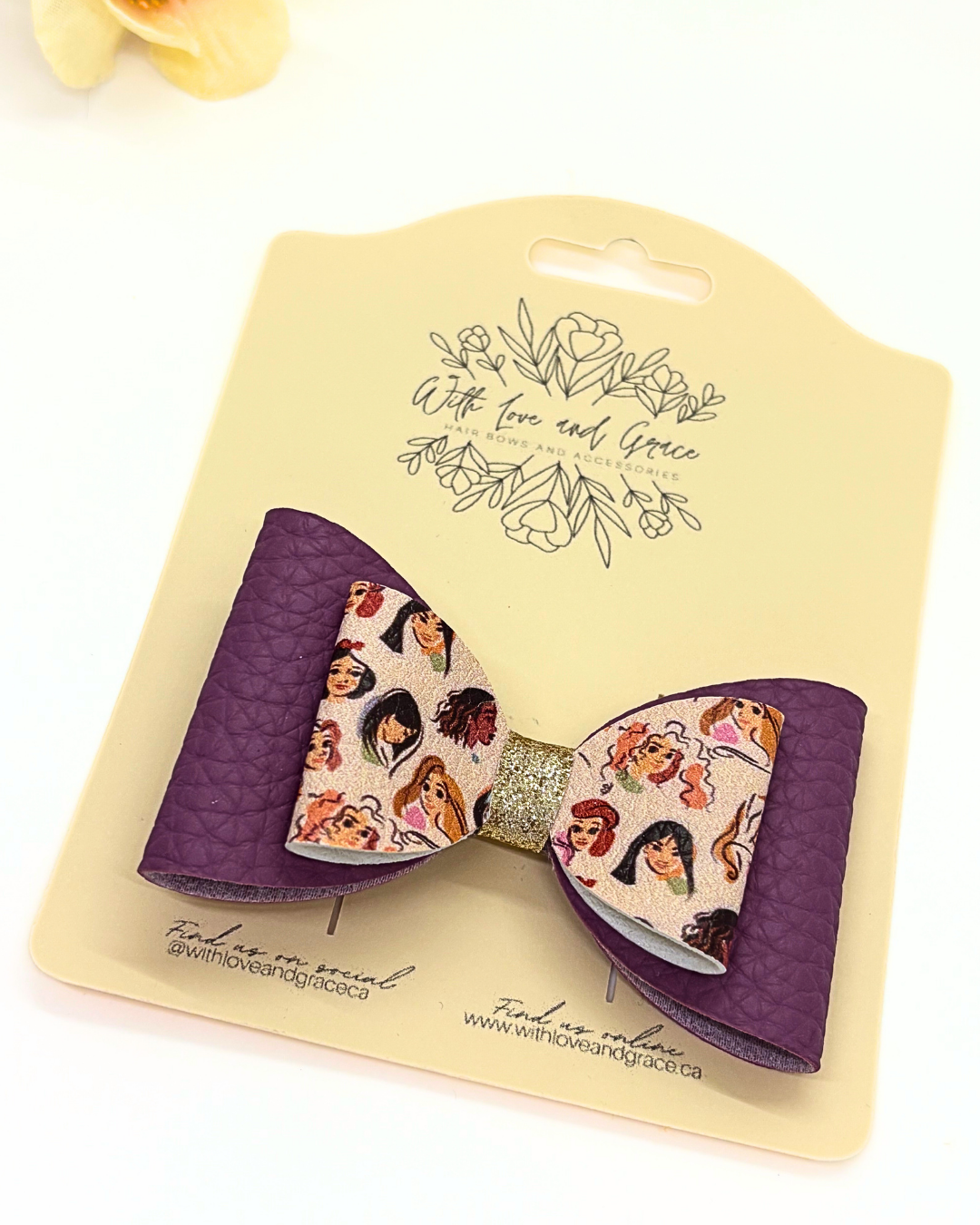 Princess Face Classic Bows
