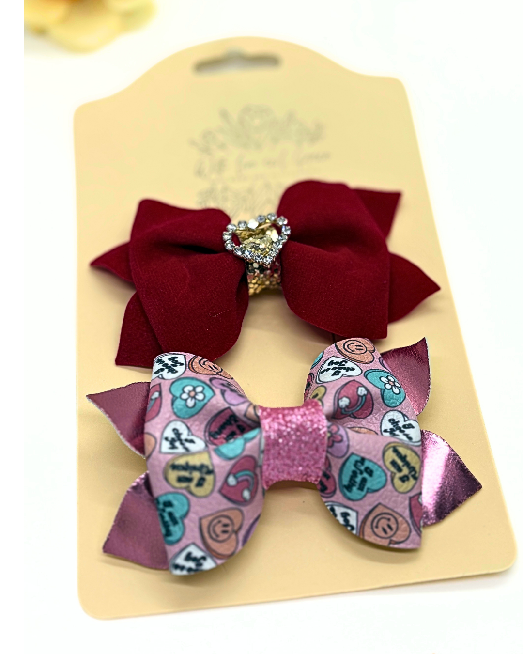 Love Day Collection Pinch Bows