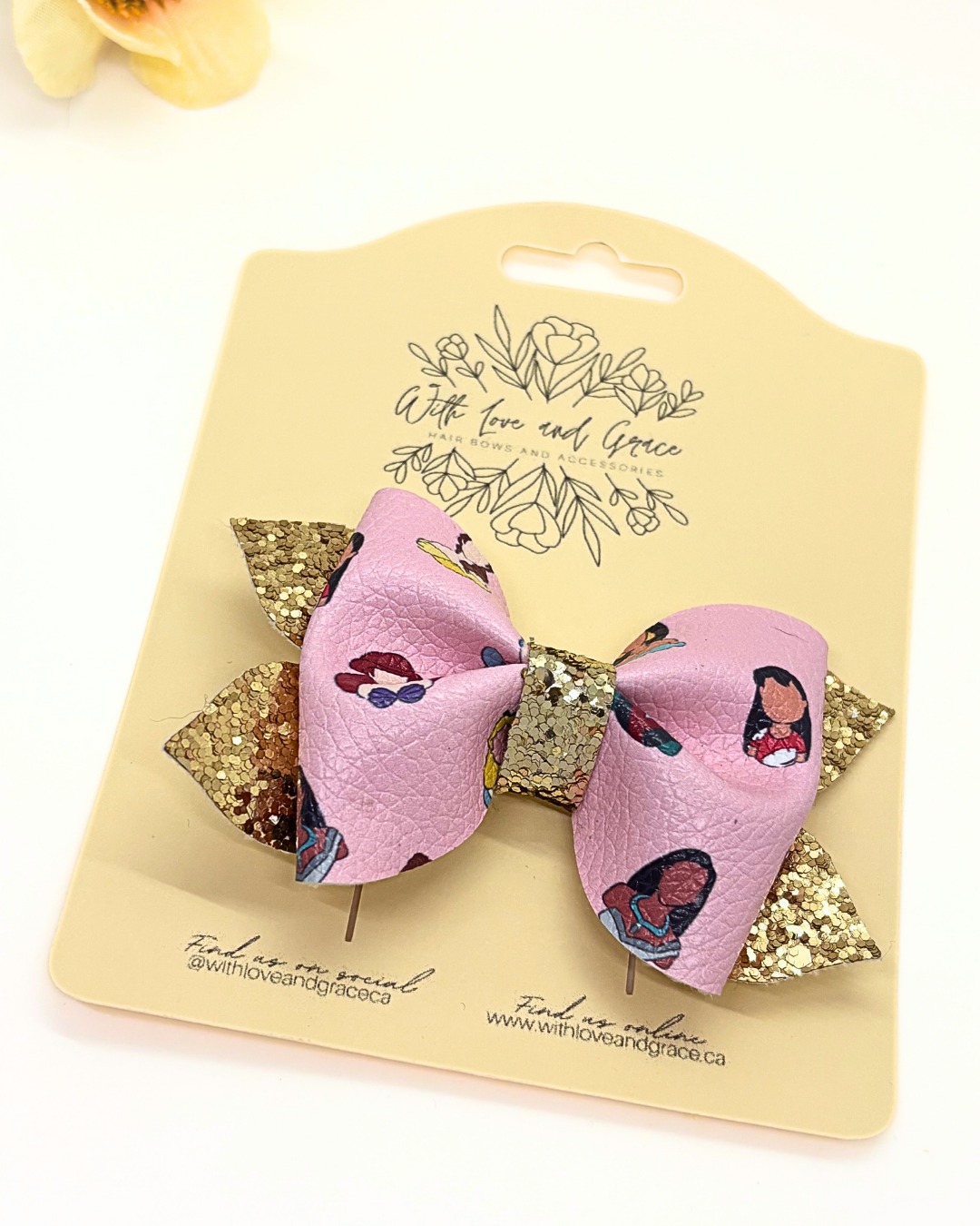 Faceless Princess Pinch Bow