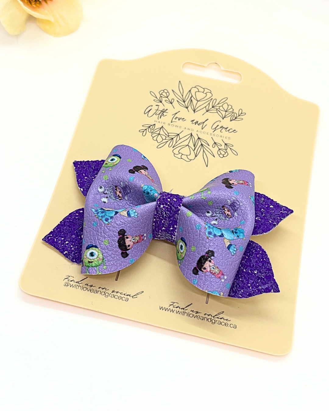 Monster Company Pinch Bow