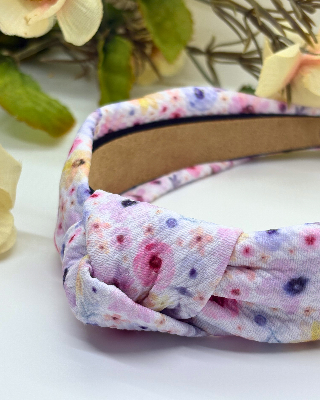 Floral Knotted Headband