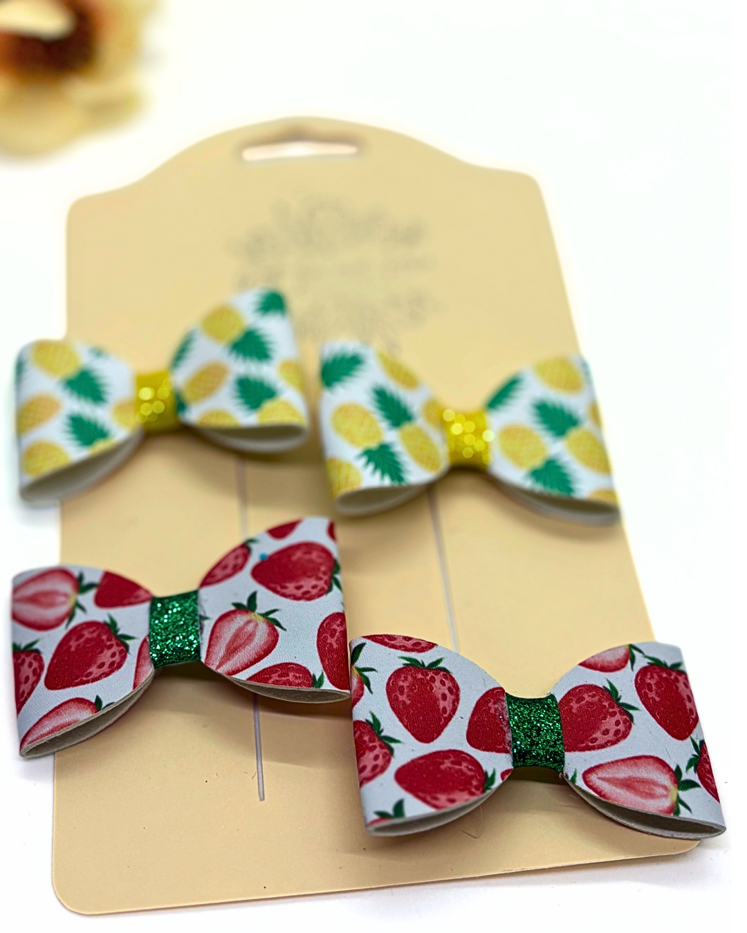 Fruit Collection Classic Piggy Bows