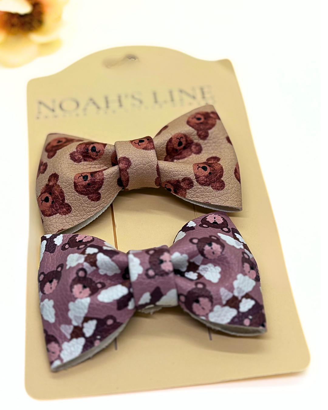 Teddy Bear Bow Ties