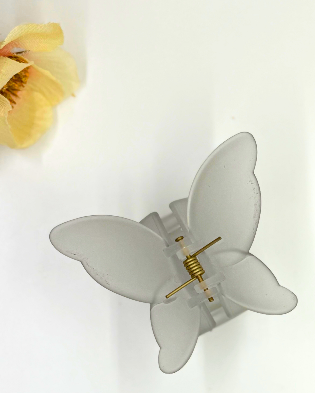 Large Butterfly Clip - Translucent