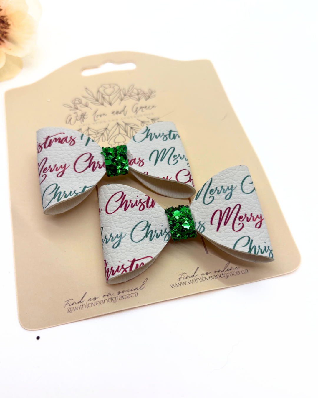 North Pole Classic Piggy Bow