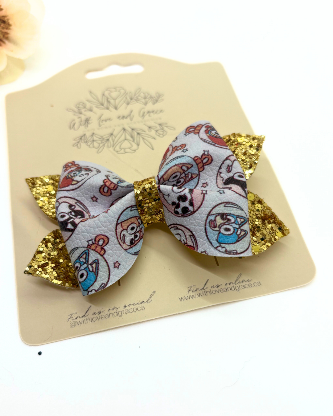 Blue Heeler Pinch Bow