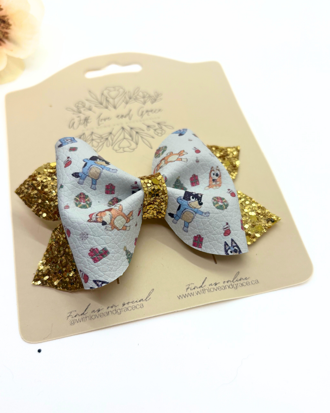 Blue Heeler Pinch Bow