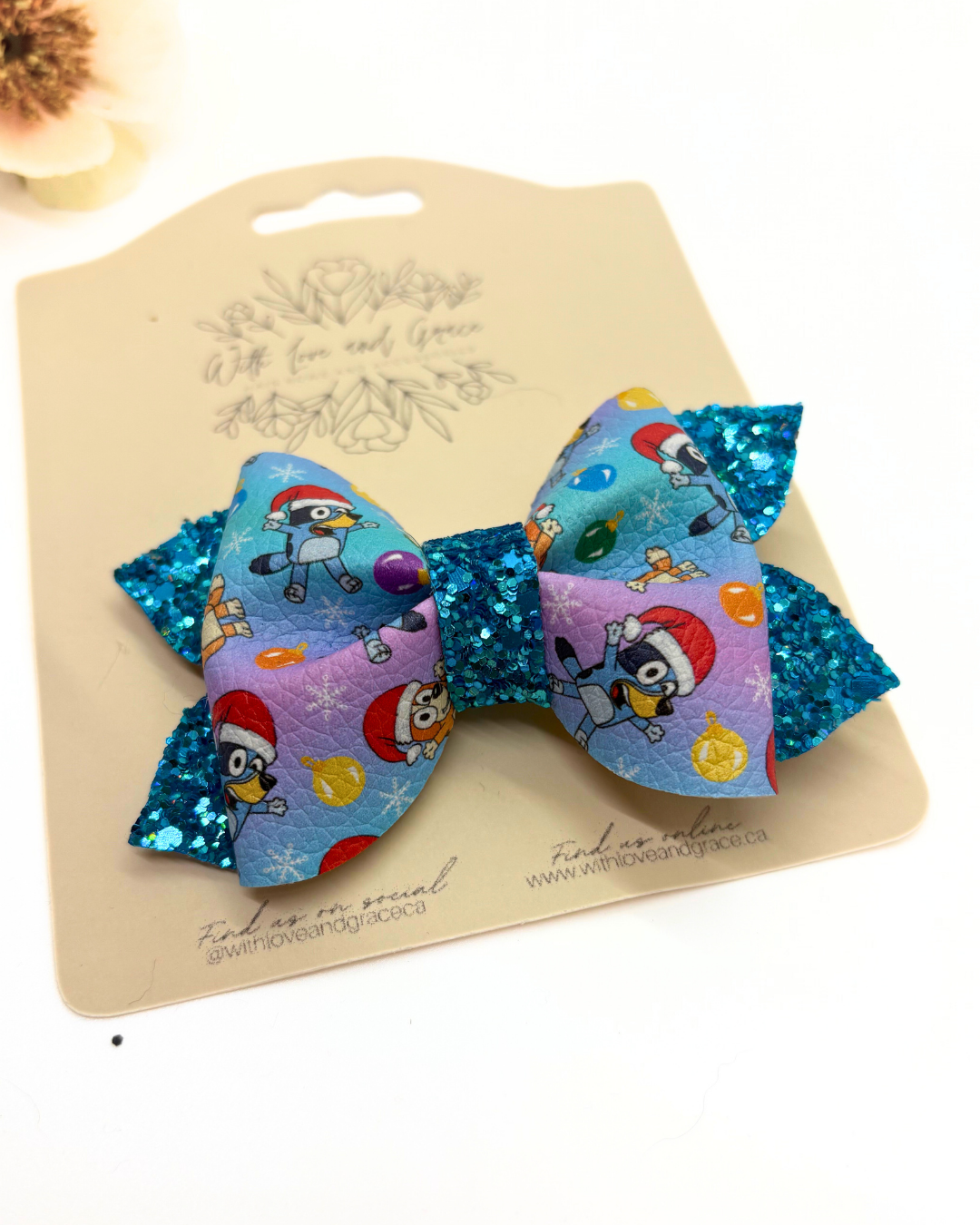 Blue Heeler Pinch Bow