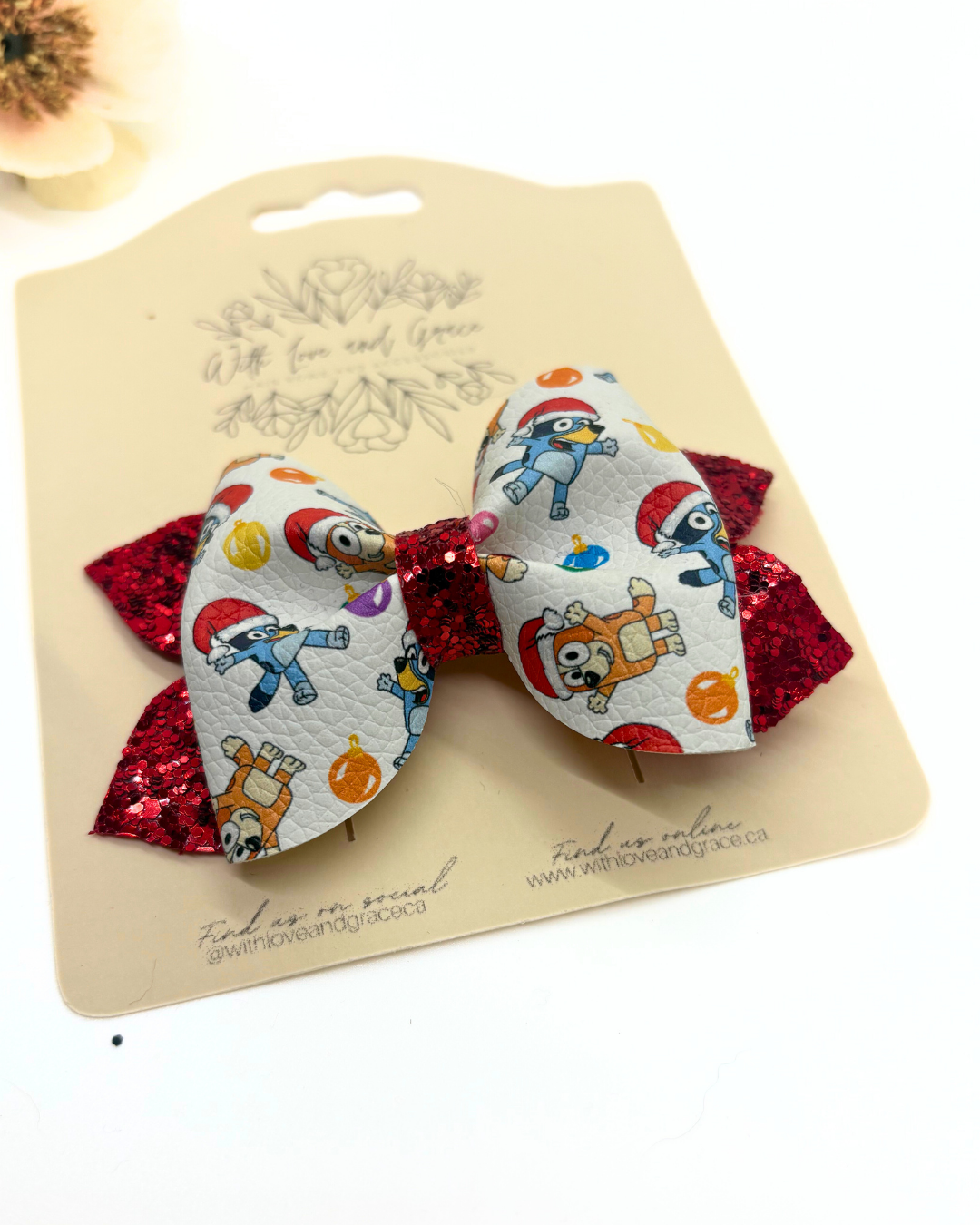 Blue Heeler Pinch Bow