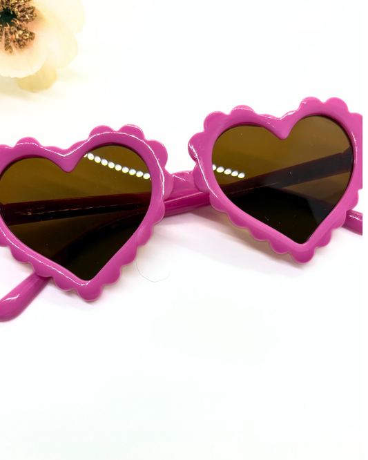Scallop Heart Sunnies