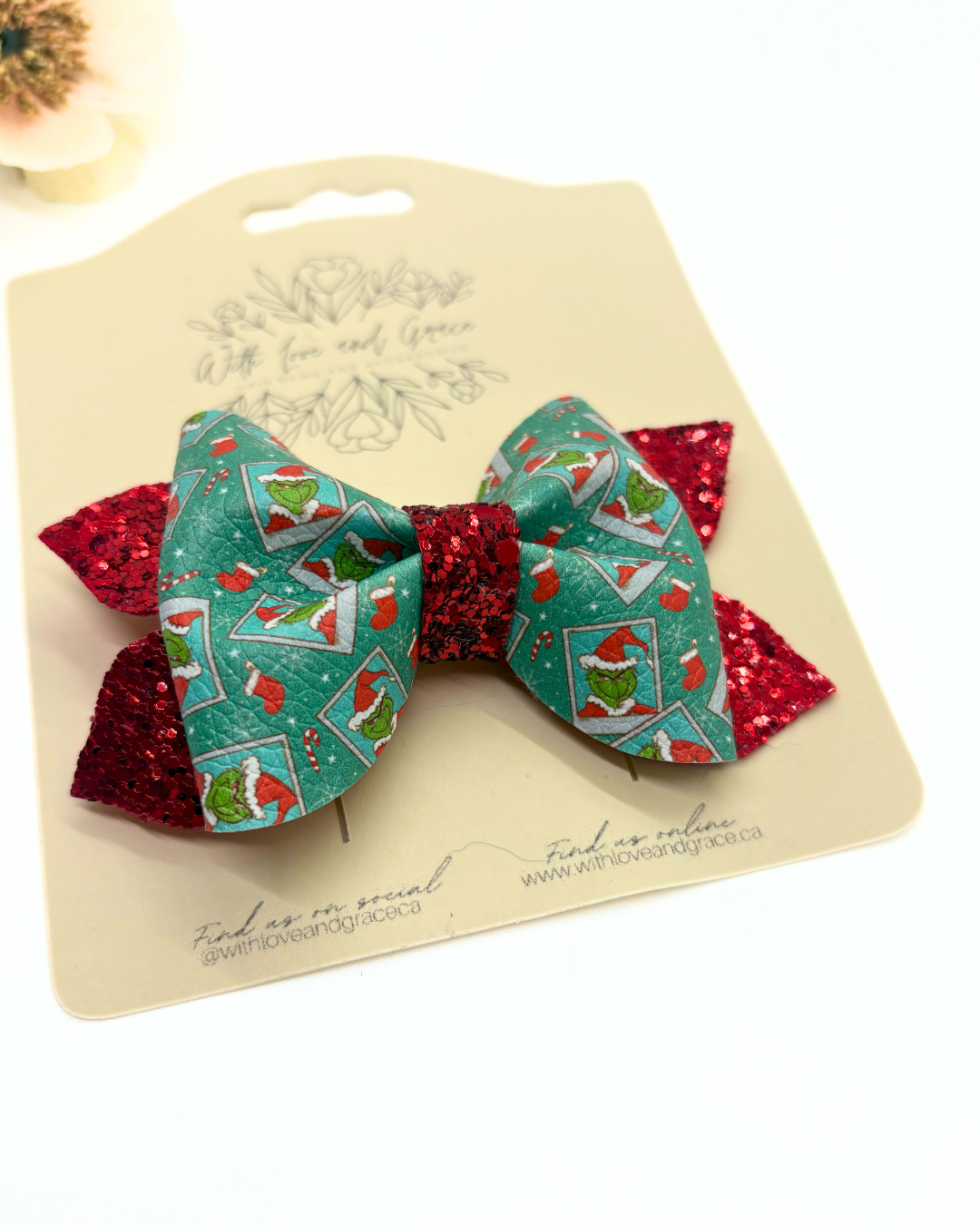 Who Stole Christmas? Pinch Bow