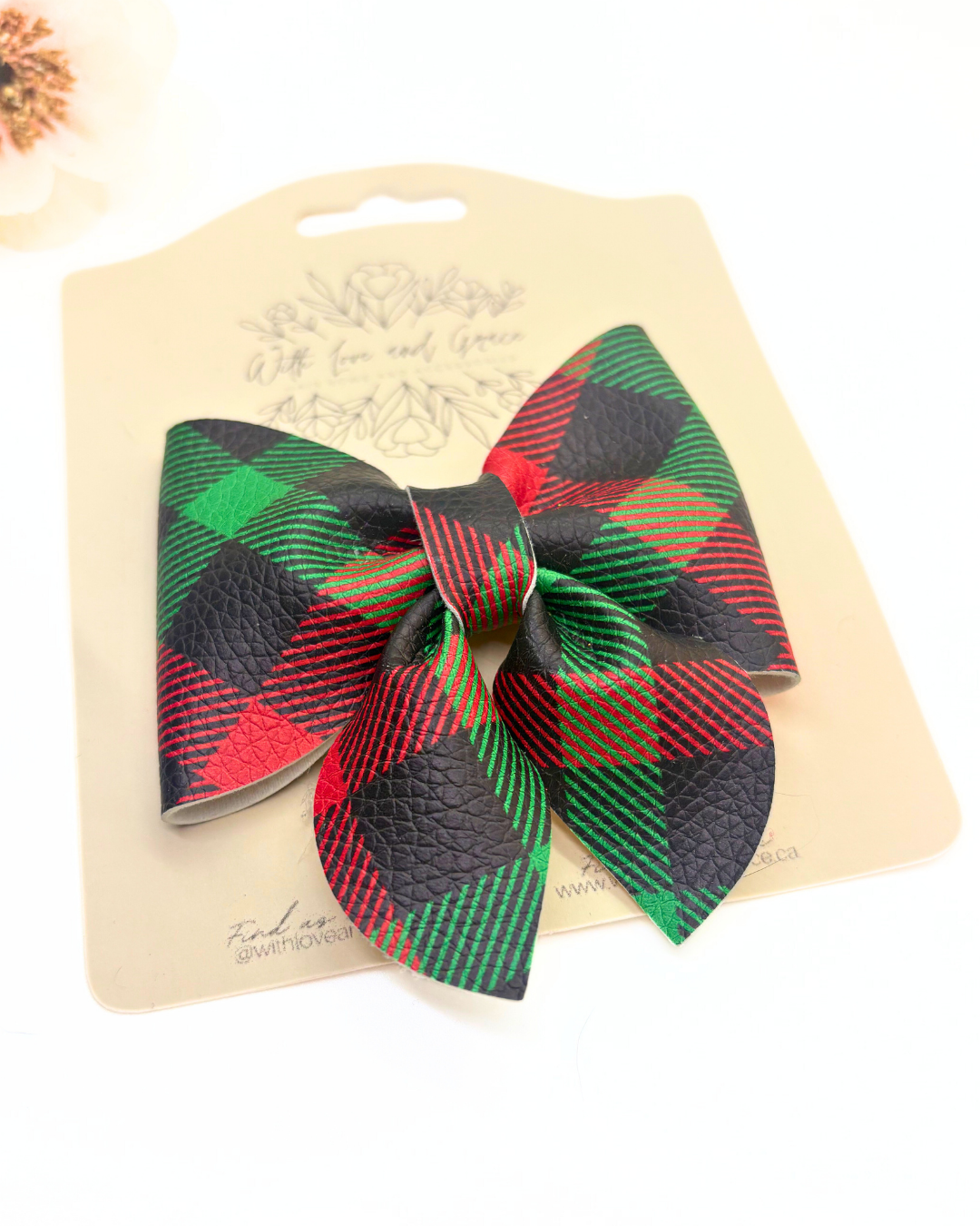 Mad for Plaid Sailor Bows