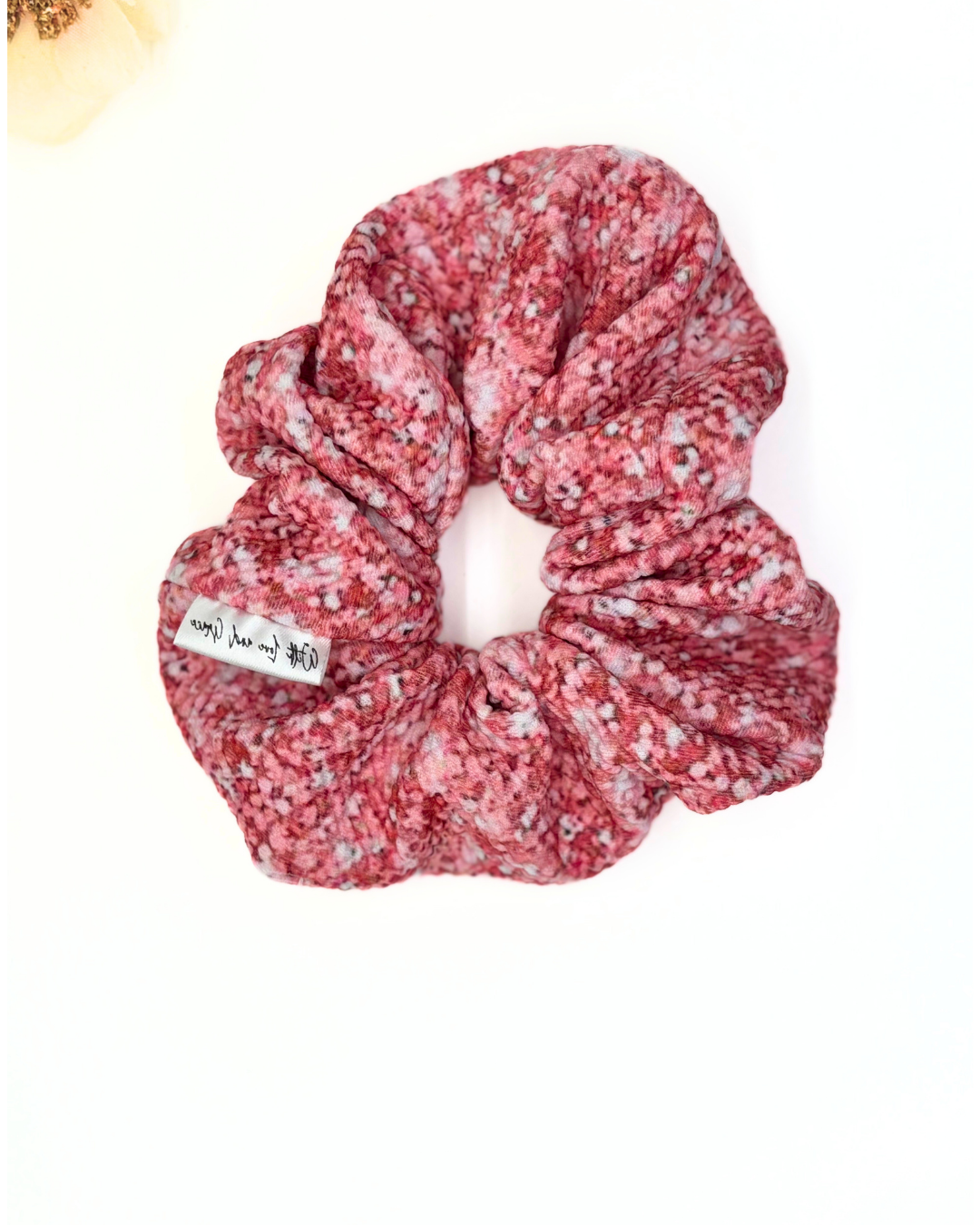 Glitter Speckled Scrunchies