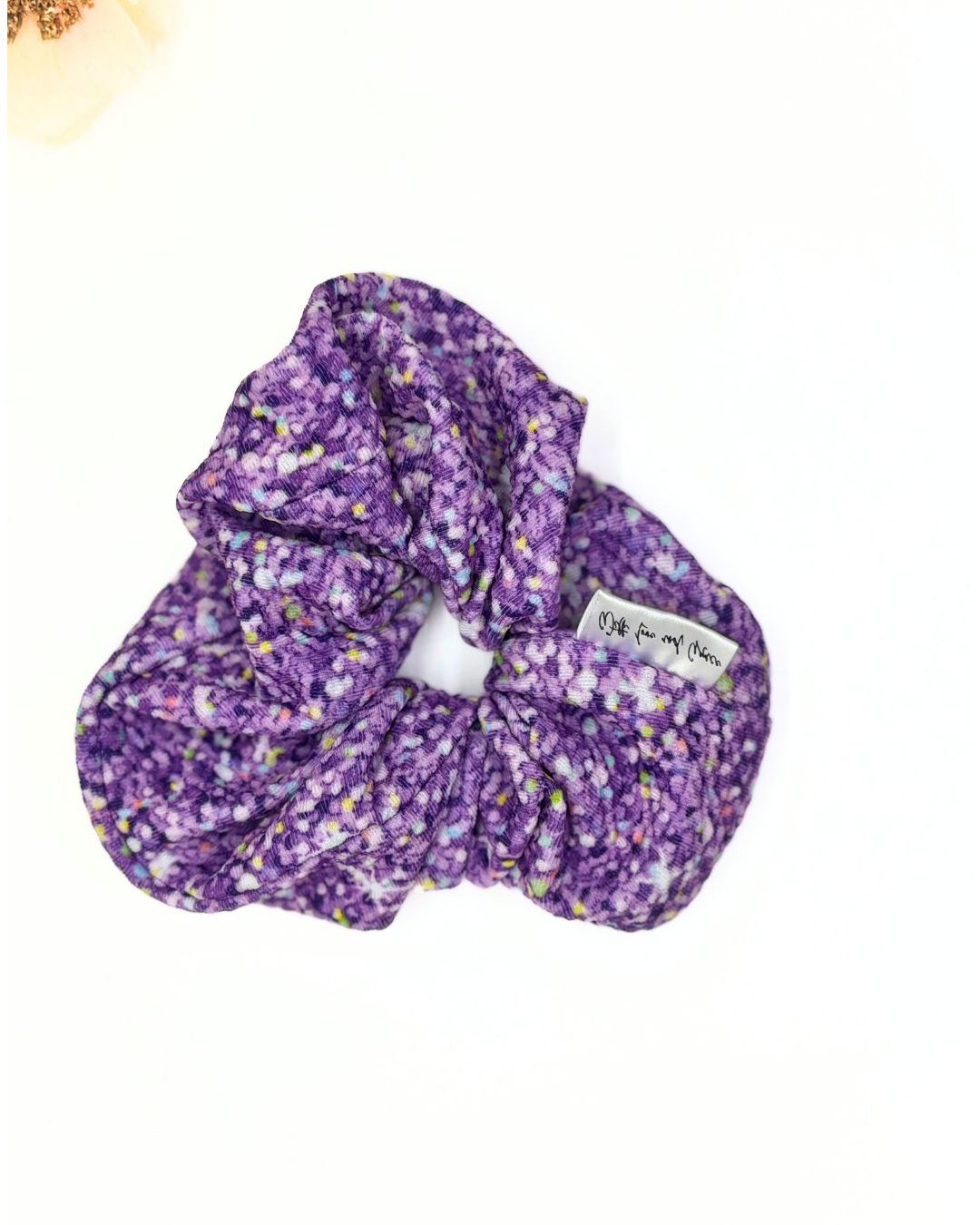 Glitter Speckled Scrunchies