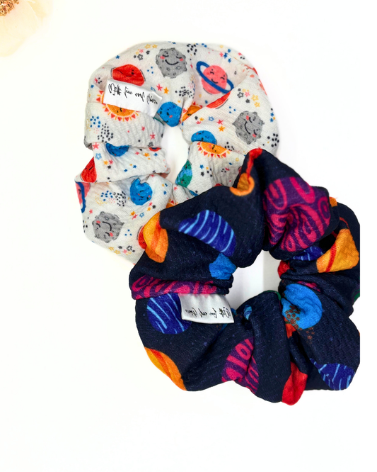 Space and Planets Scrunchie