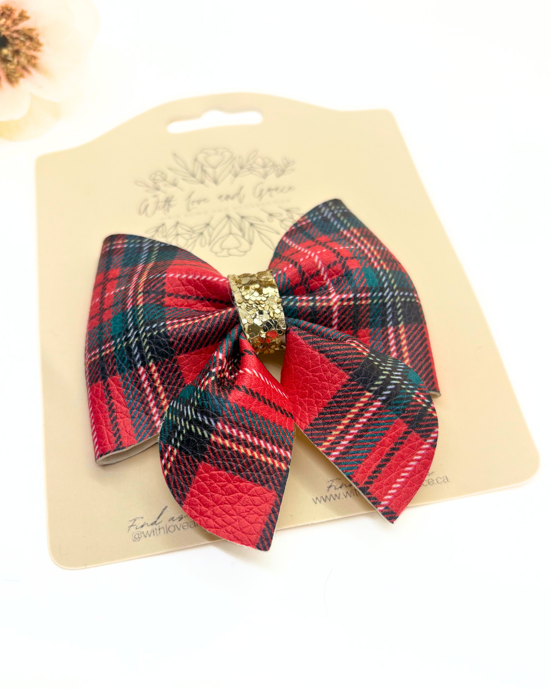 Mad for Plaid Sailor Bows