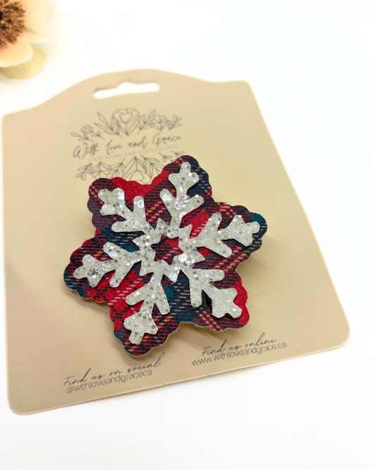 Snowflake Hairclip