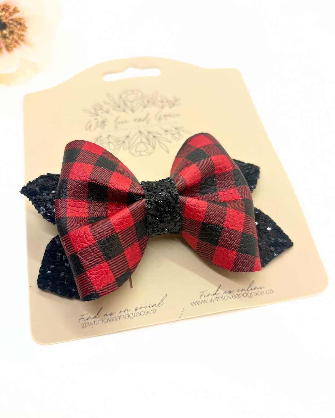 Mad for Plaid Pinch Bows