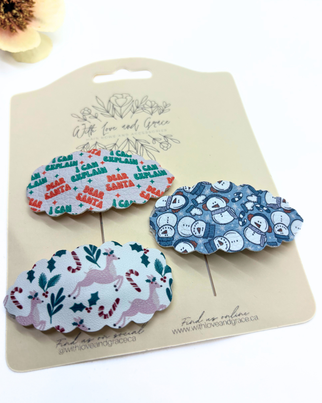 North Pole Snap Clips